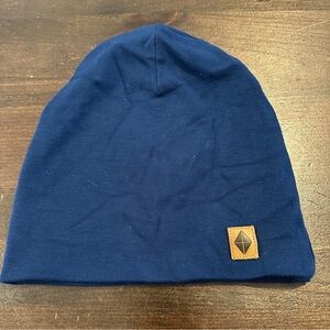 Kyte Baby Blue Tahoe Beanie Hat Size 1-2T Toddler 100% Bamboo